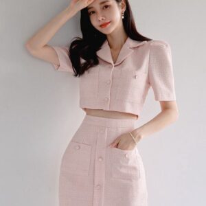 Chic Tweed Co-ord Set