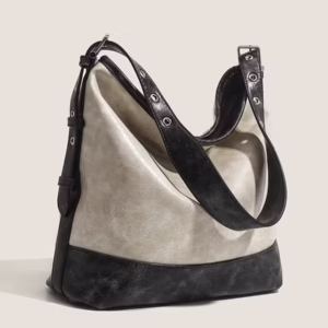 Túi Xách Hobo Da Loang Vintage