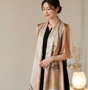 Khăn Lụa Dài Cao Cấp