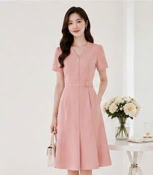 váy xòe công sở